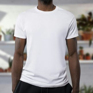 Uengzmrt Men's Classic Crew Neck T-Shirt — Soft Cotton Everyday Tee